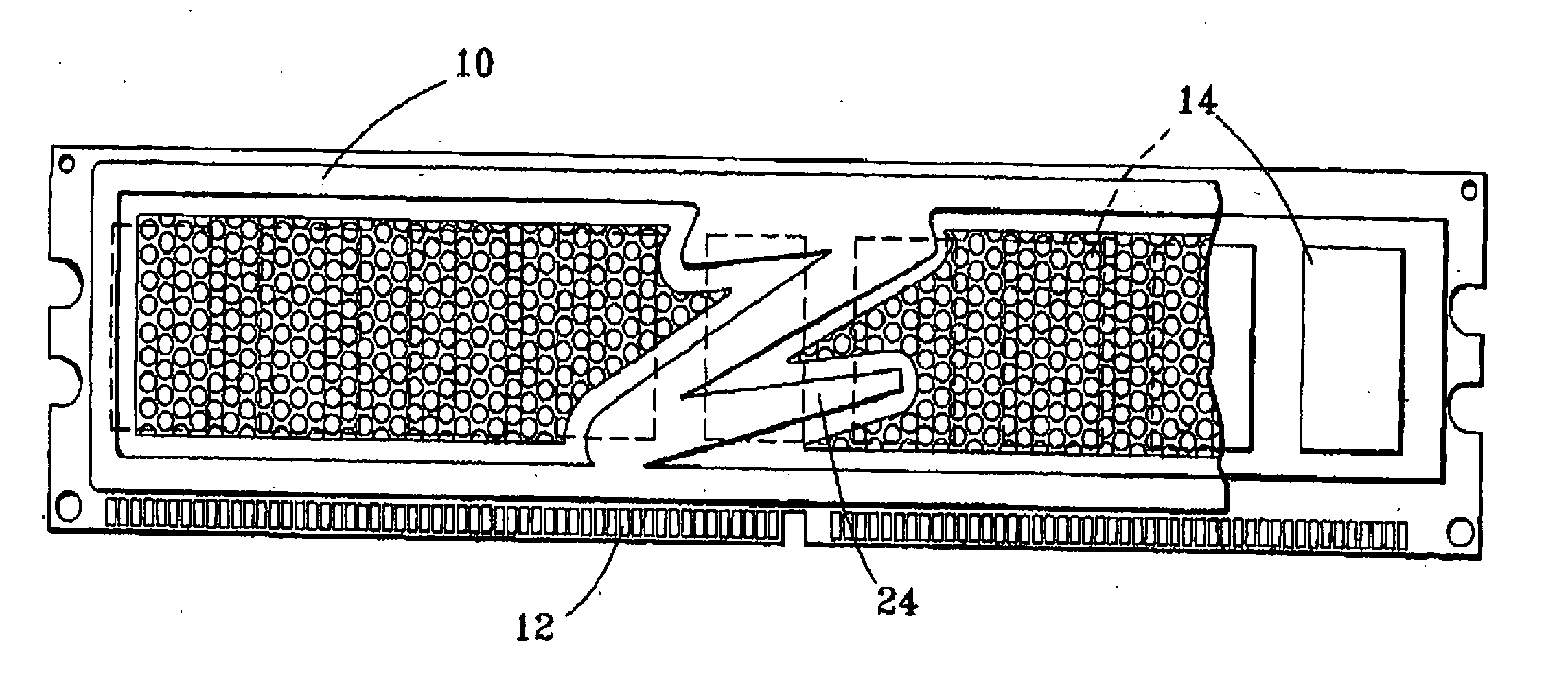 Method and apparatus for thermal management of computer memory modules