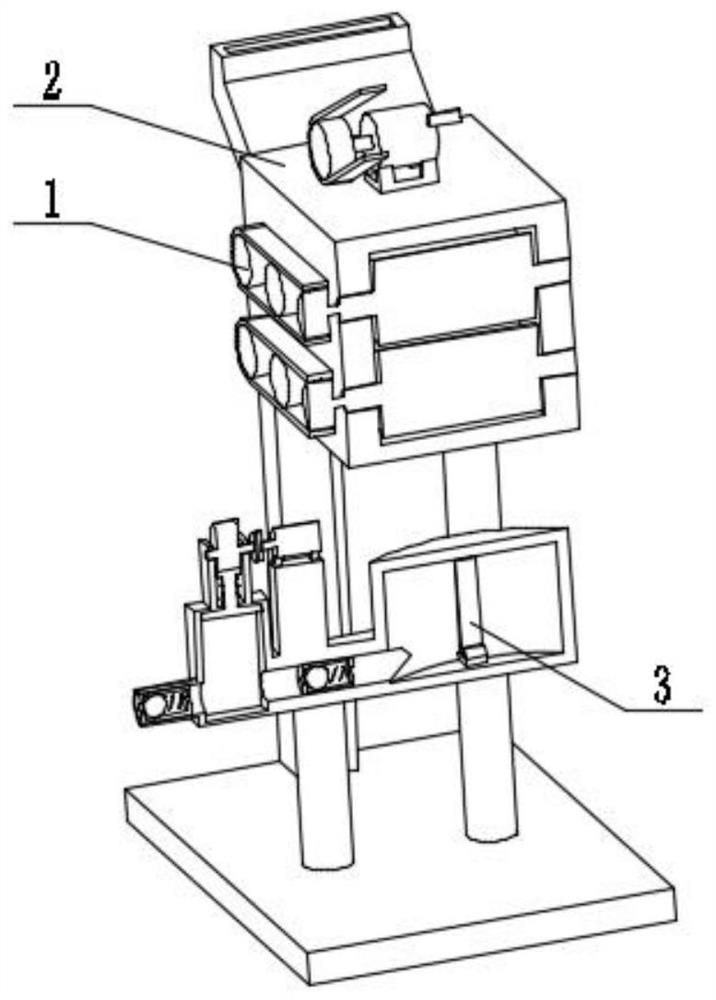 Blood transfusion bag treatment equipment for blood transfusion department