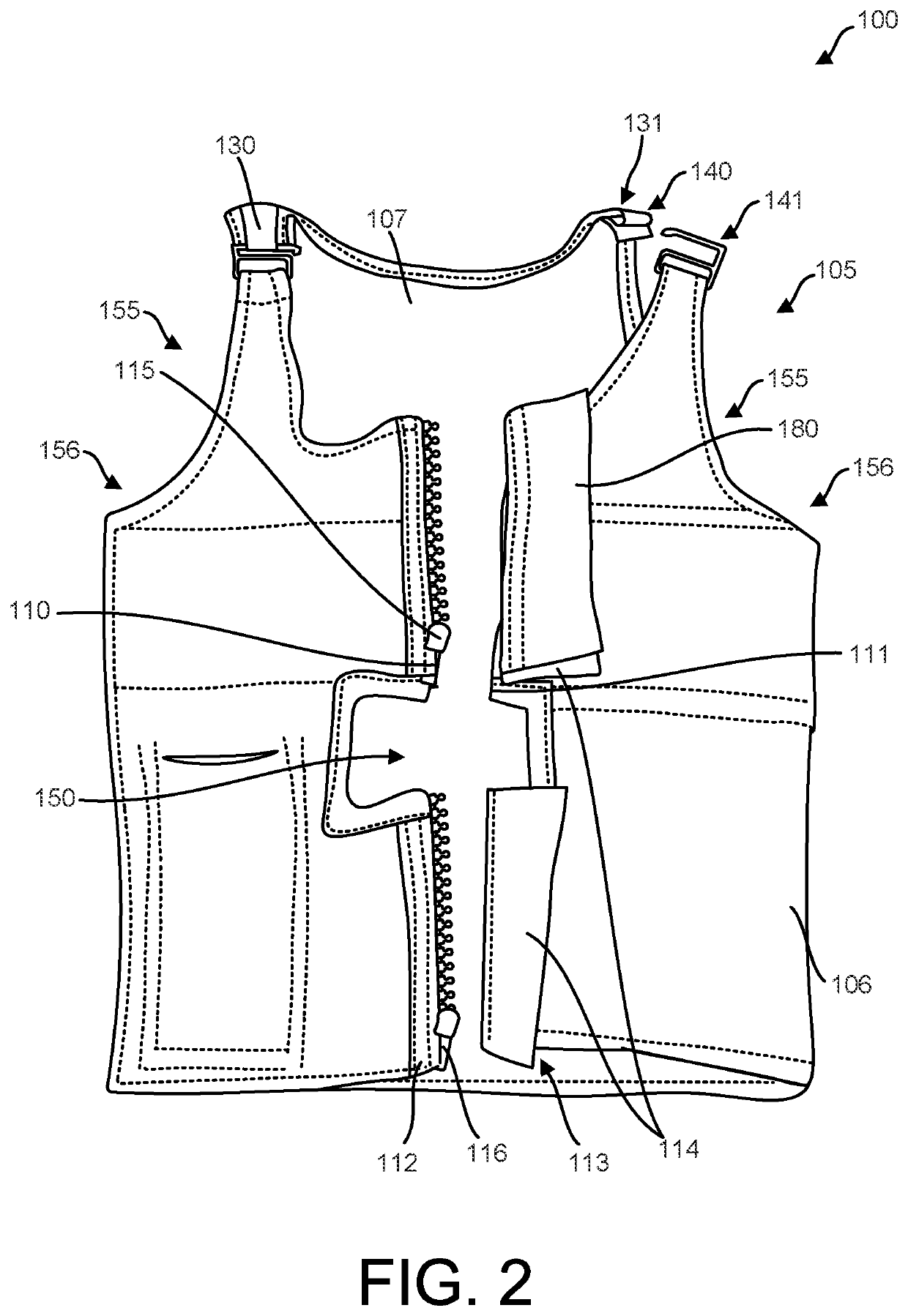 Garment for promoting post-surgical recovery