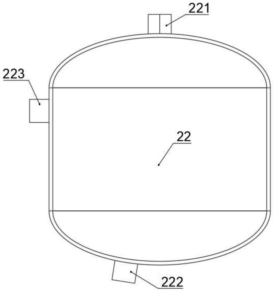 A device and method for solid-liquid separation combined with pressure swing adsorption for high-efficiency biogas production and purification