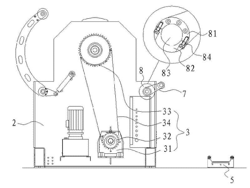 Steel coil feeding and speed controlling device of full-automatic uncoiler