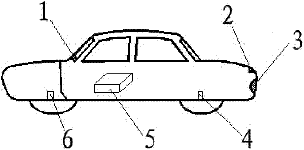 Vehicle rear-end collision warning and protecting method and system