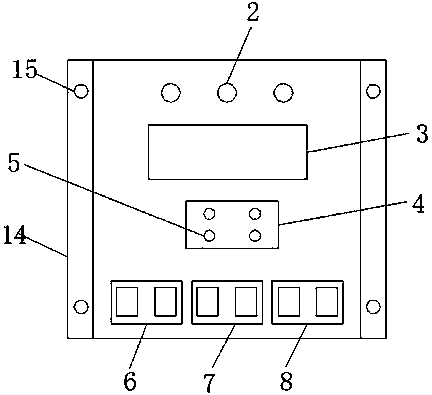 Solar energy controller with accurate heat dissipation