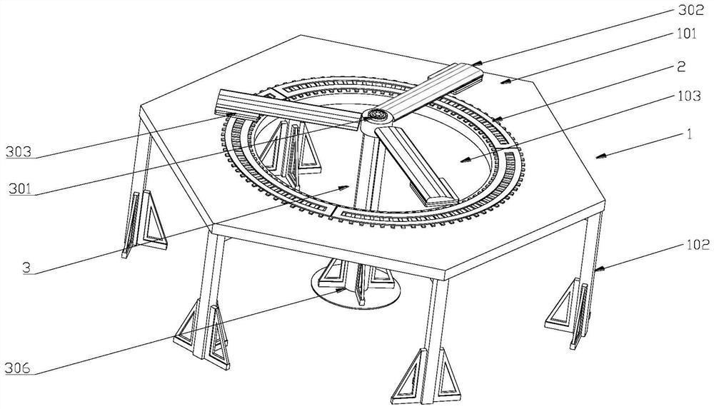 Open type high-speed dynamic wireless power supply system comprehensive experiment platform