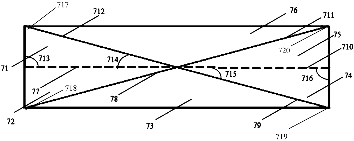 An under-supported folding truss bridge structure