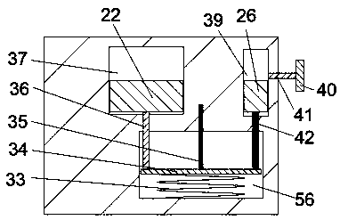 Concrete quantitative stirring device