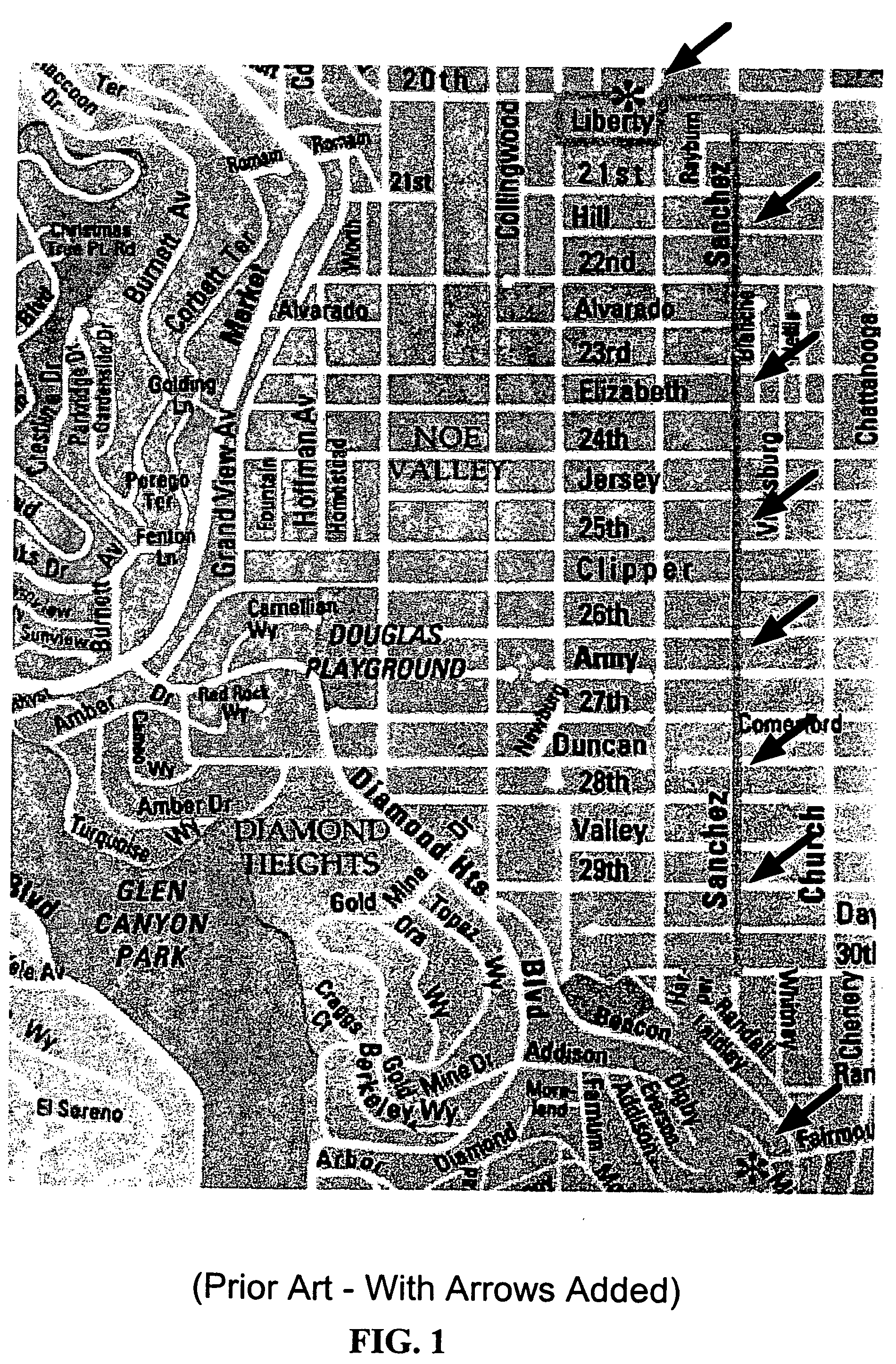 System and method for abstracting and visualizing a route map