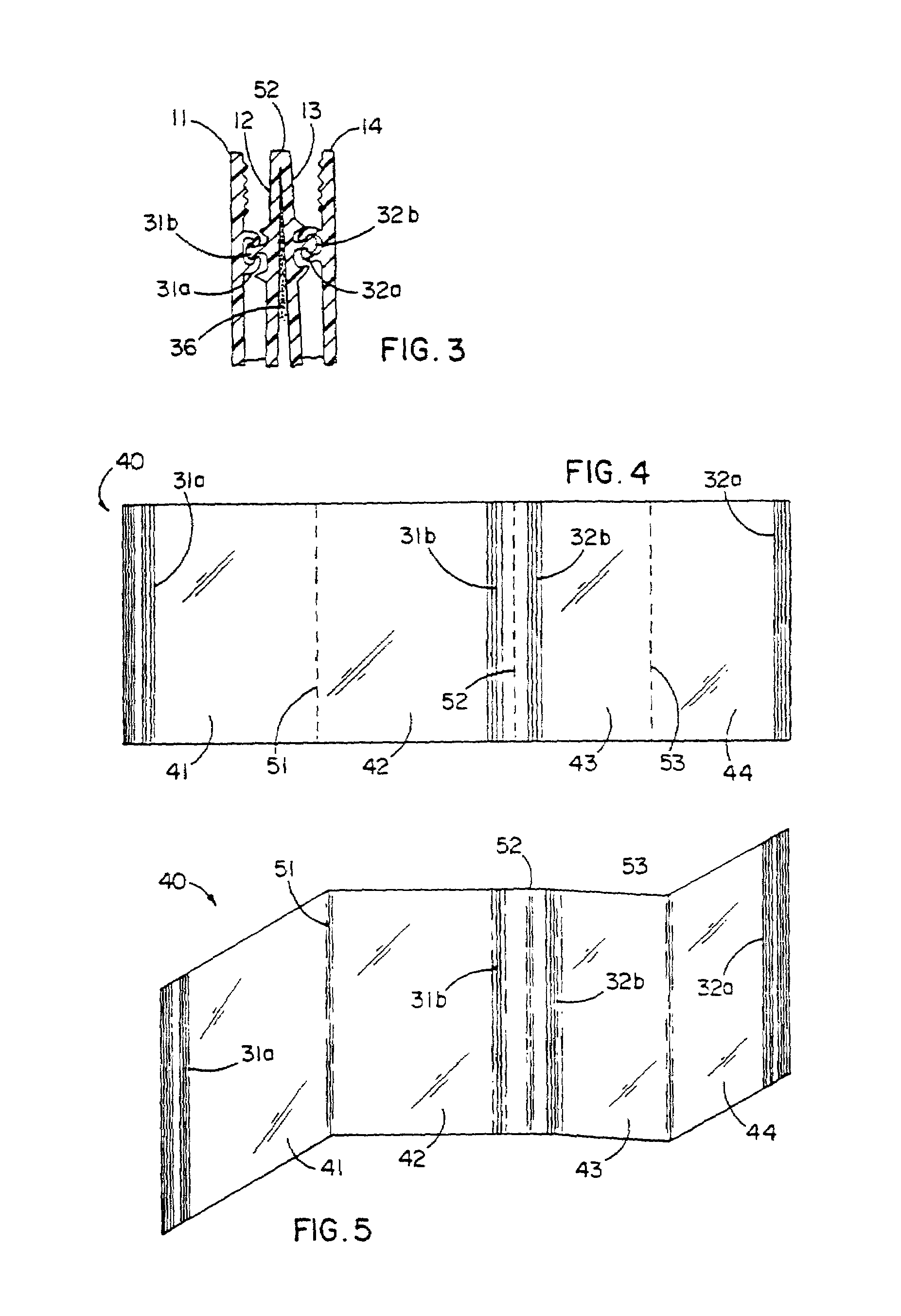 Method for making a multicompartment thermoplastic bag