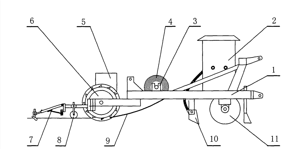 Anti-sinking laminating seeding machine