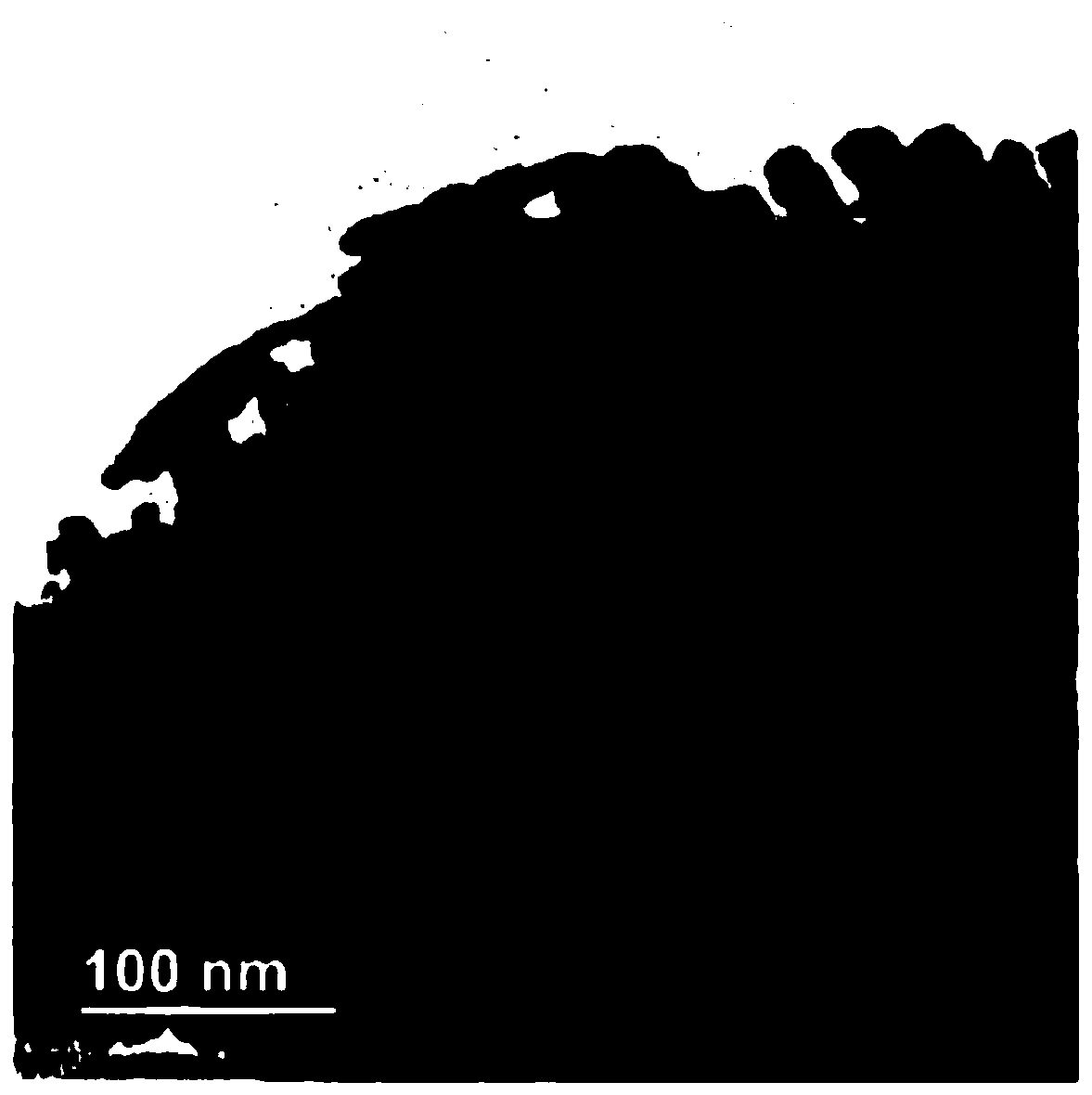 CuO nanosheet as well as preparation method and application thereof from top to bottom