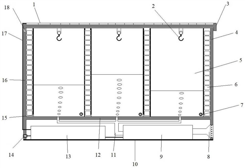 Distribution method based on fresh aquatic food distribution box