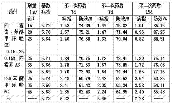 Sterilization composition containing tetramycin and difenoconazole as well as preparation and application thereof