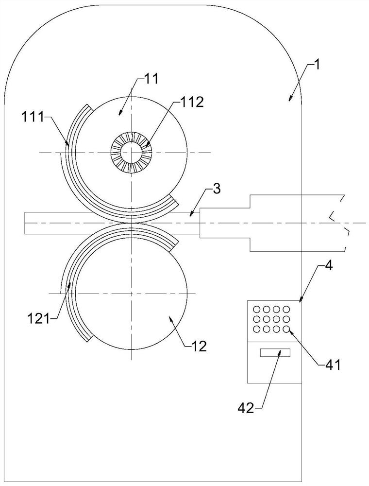 Roll forging equipment and roll forging process thereof