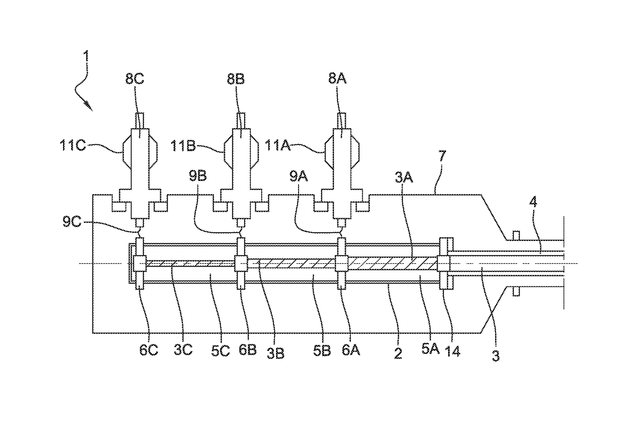 Termination unit for a superconducting cable