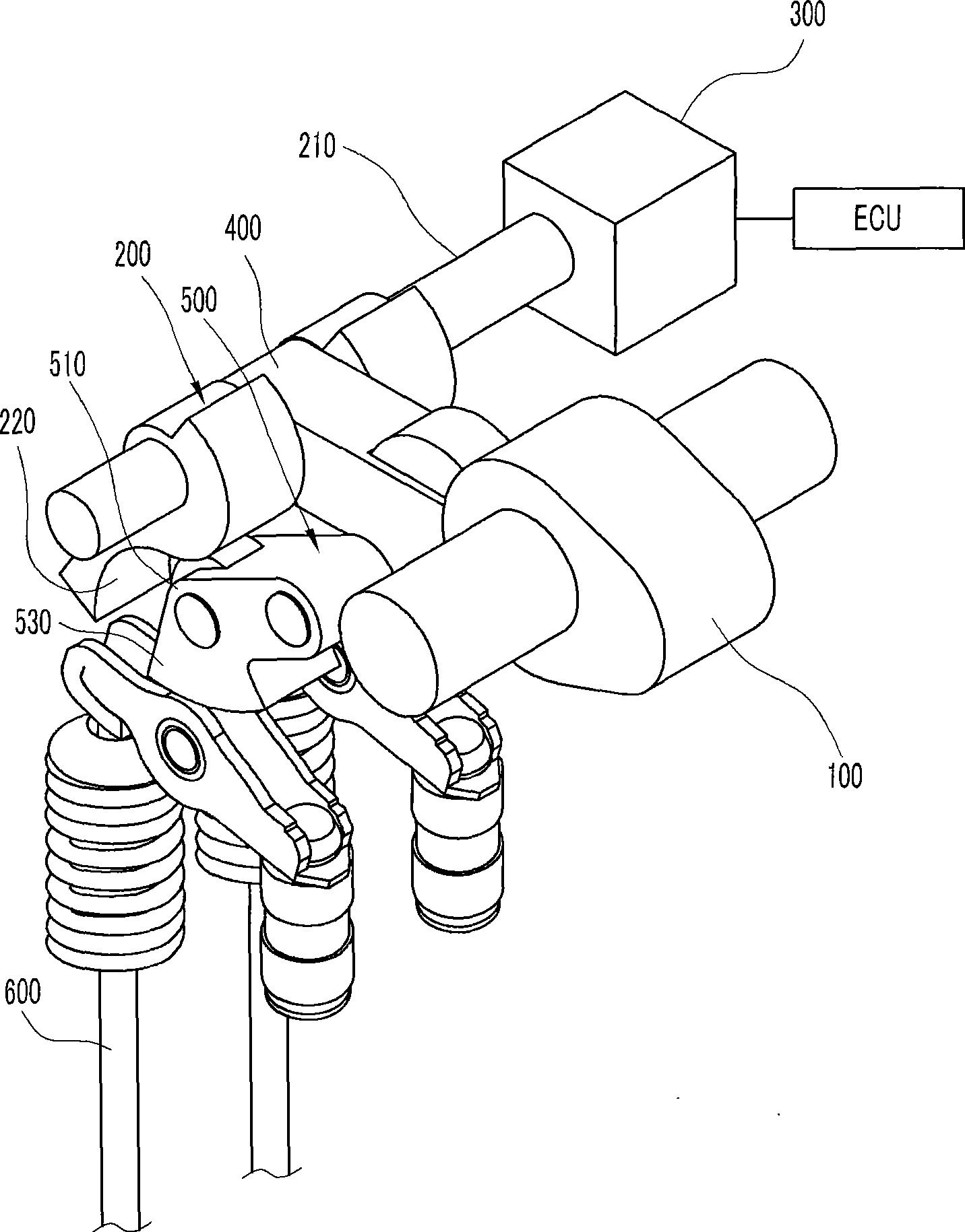 Continuous variable valve lift apparatus