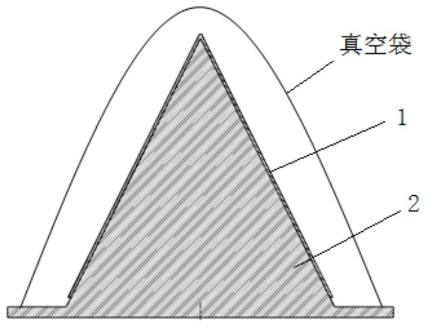 A method for forming a thin-walled conical cylindrical ceramic matrix composite component
