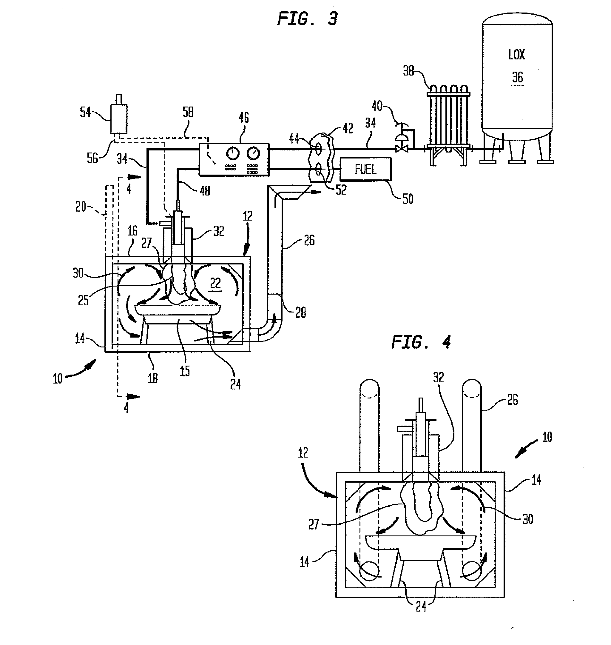 Flameless impingement preheating furnace