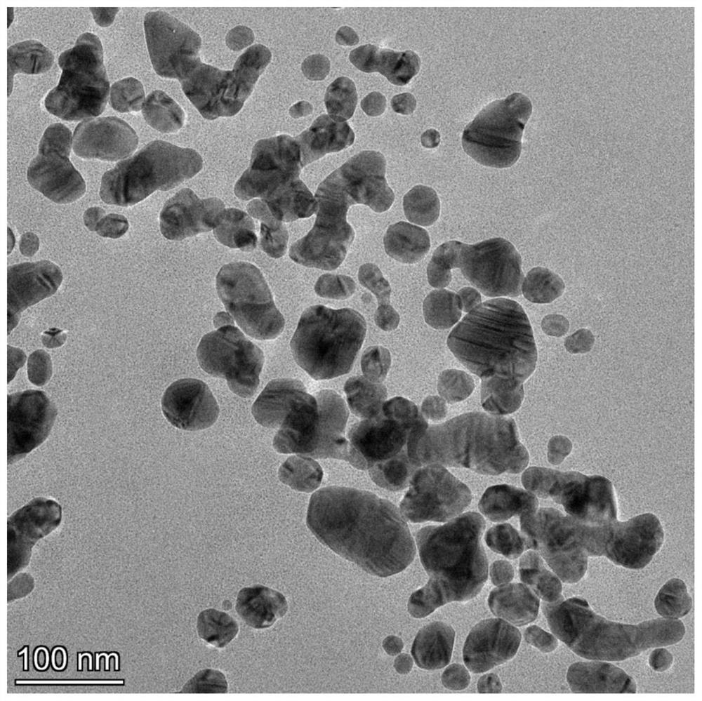 Preparation method and application of nano-silver antibacterial liquid