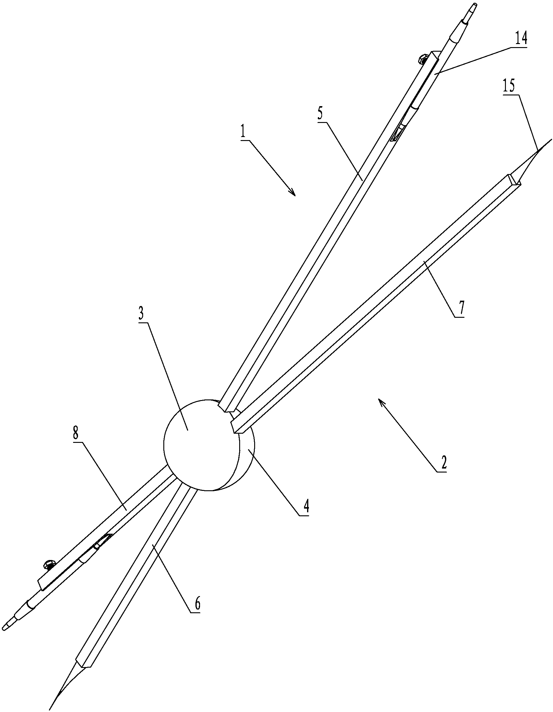 Multiple proportion compasses