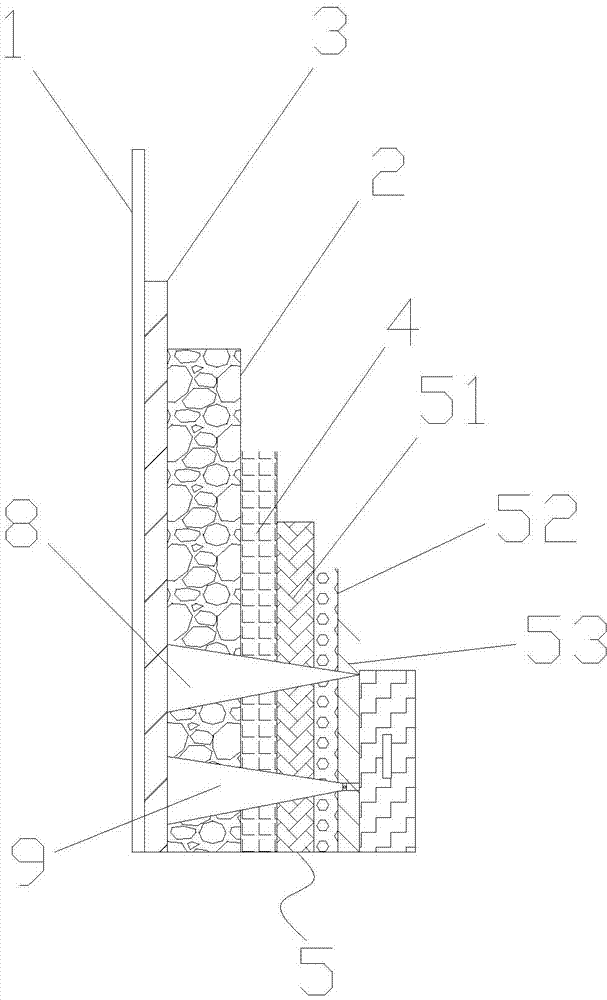 Composite thermal insulation board with circulation channel dual-cavity structure