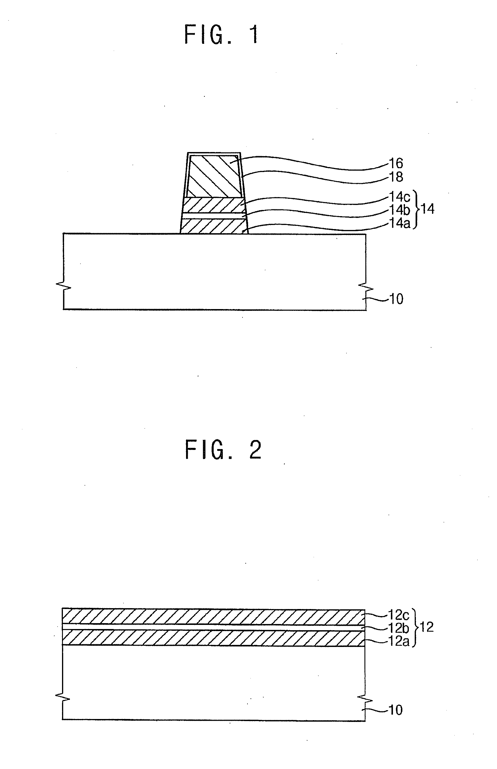 Methods of forming pattern structures