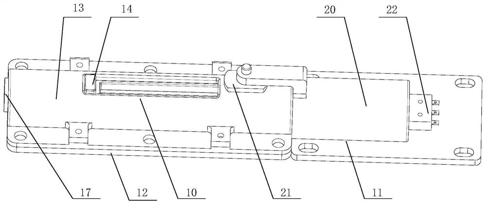 Expandable plane supporting and positioning device for SAR antenna
