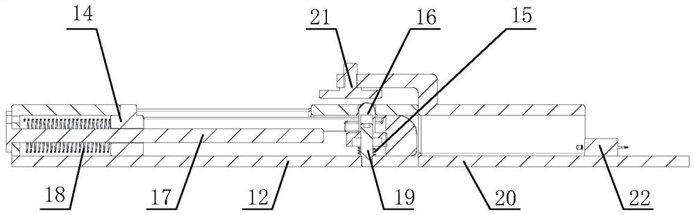 Expandable plane supporting and positioning device for SAR antenna