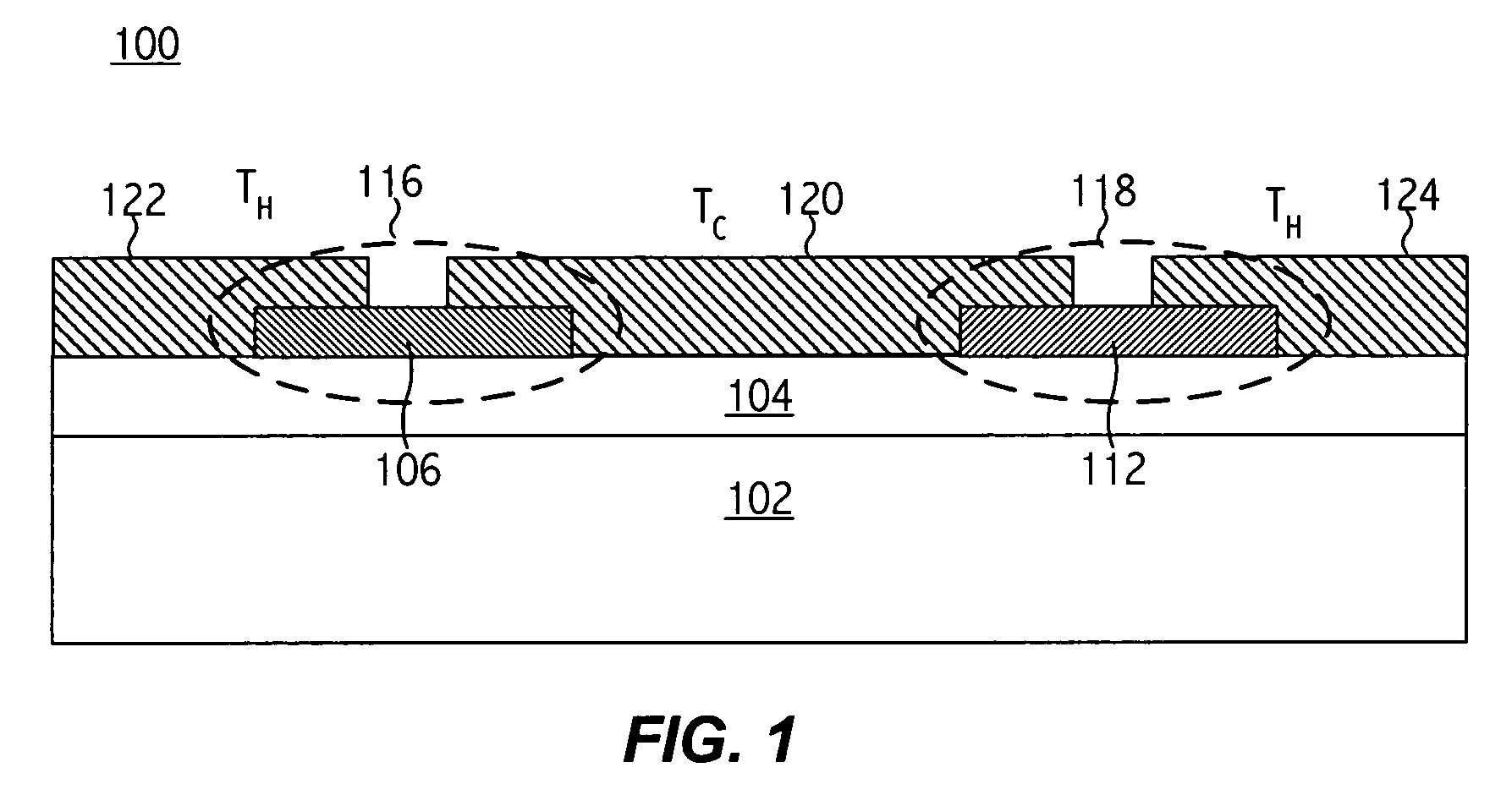 Thermoelectric device structure and apparatus incorporating same