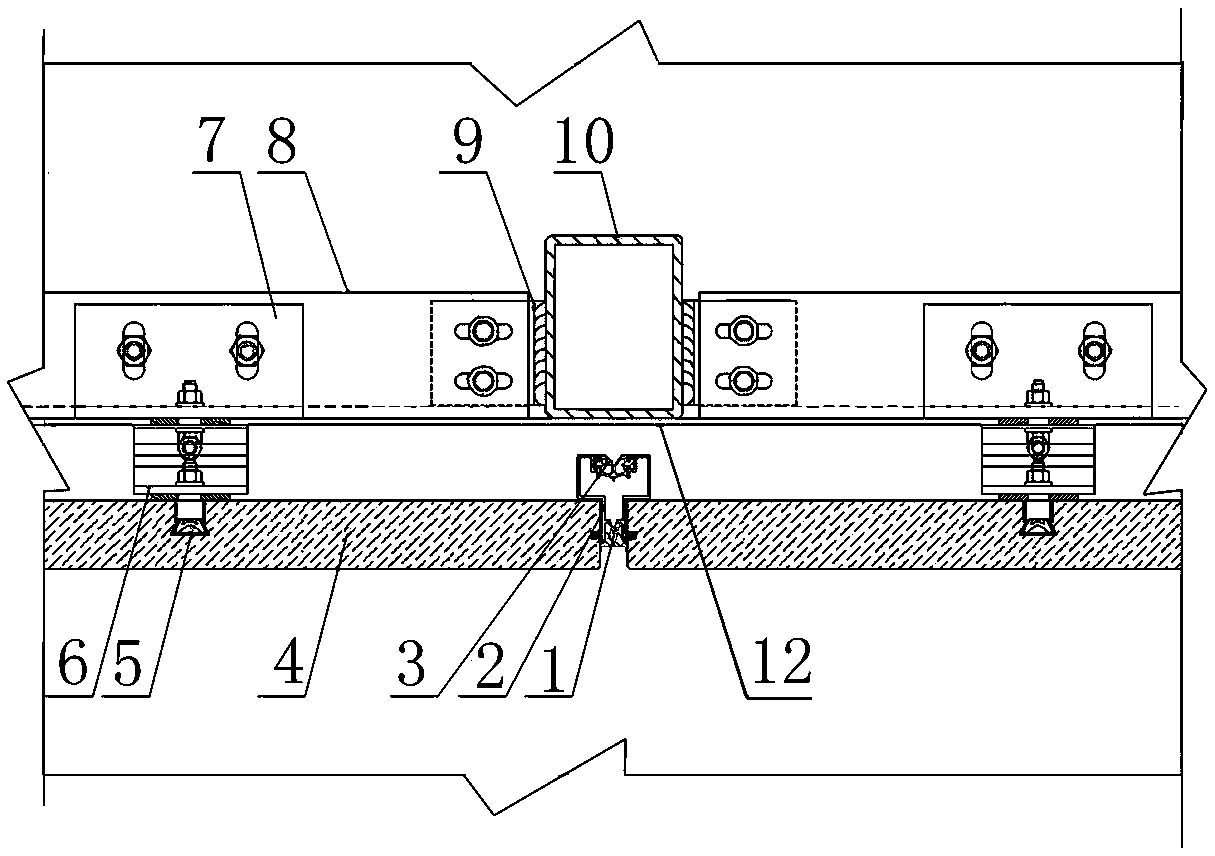 A slotted stone curtain wall sealing system, curtain wall system and construction method thereof