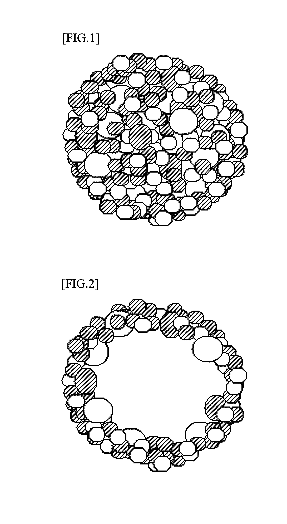 Composite particles for electrochemical element electrode