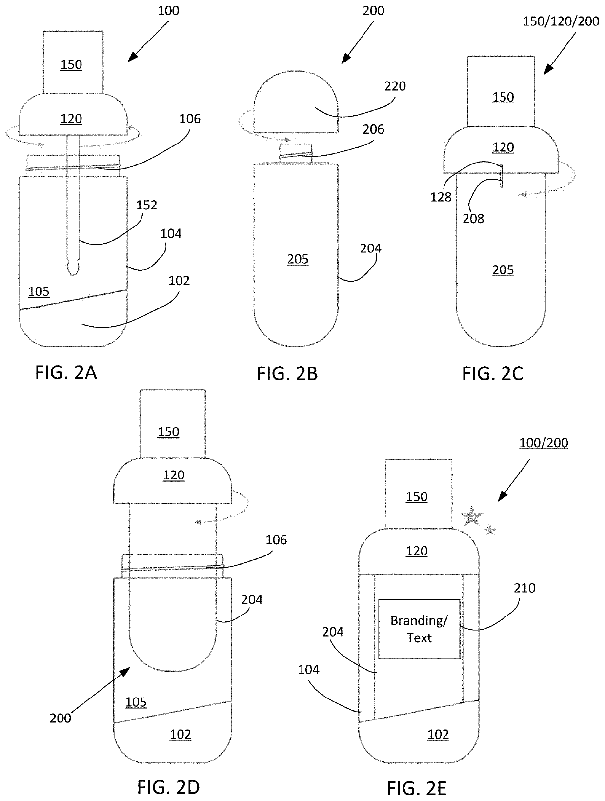 Systems, methods, and apparatuses for a reusable dropper and bottle assembly and replacement capsule for personal care product dispensing system