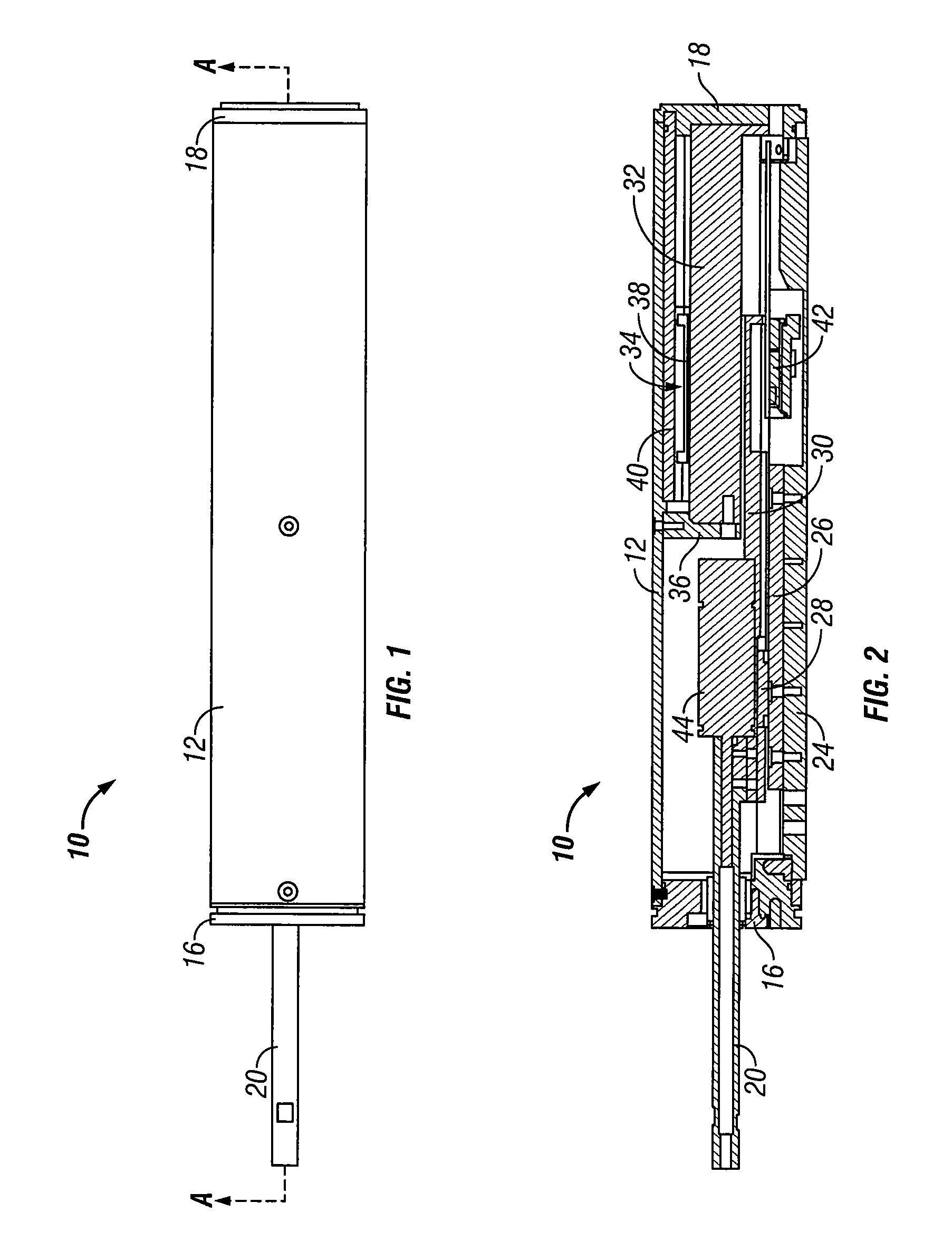 Compact linear actuator and method of making same