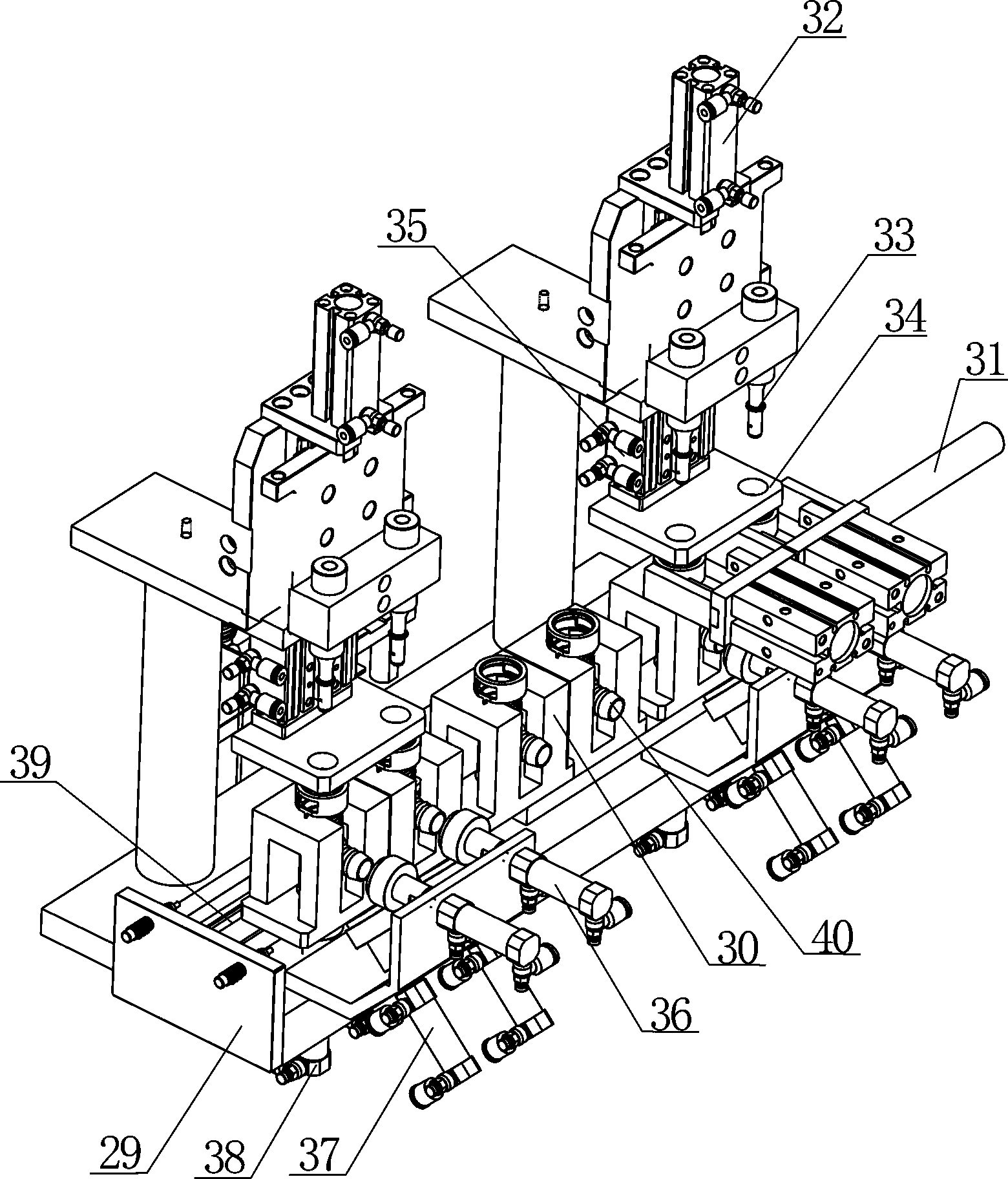 Assembling machine for multiple types of pipe joints