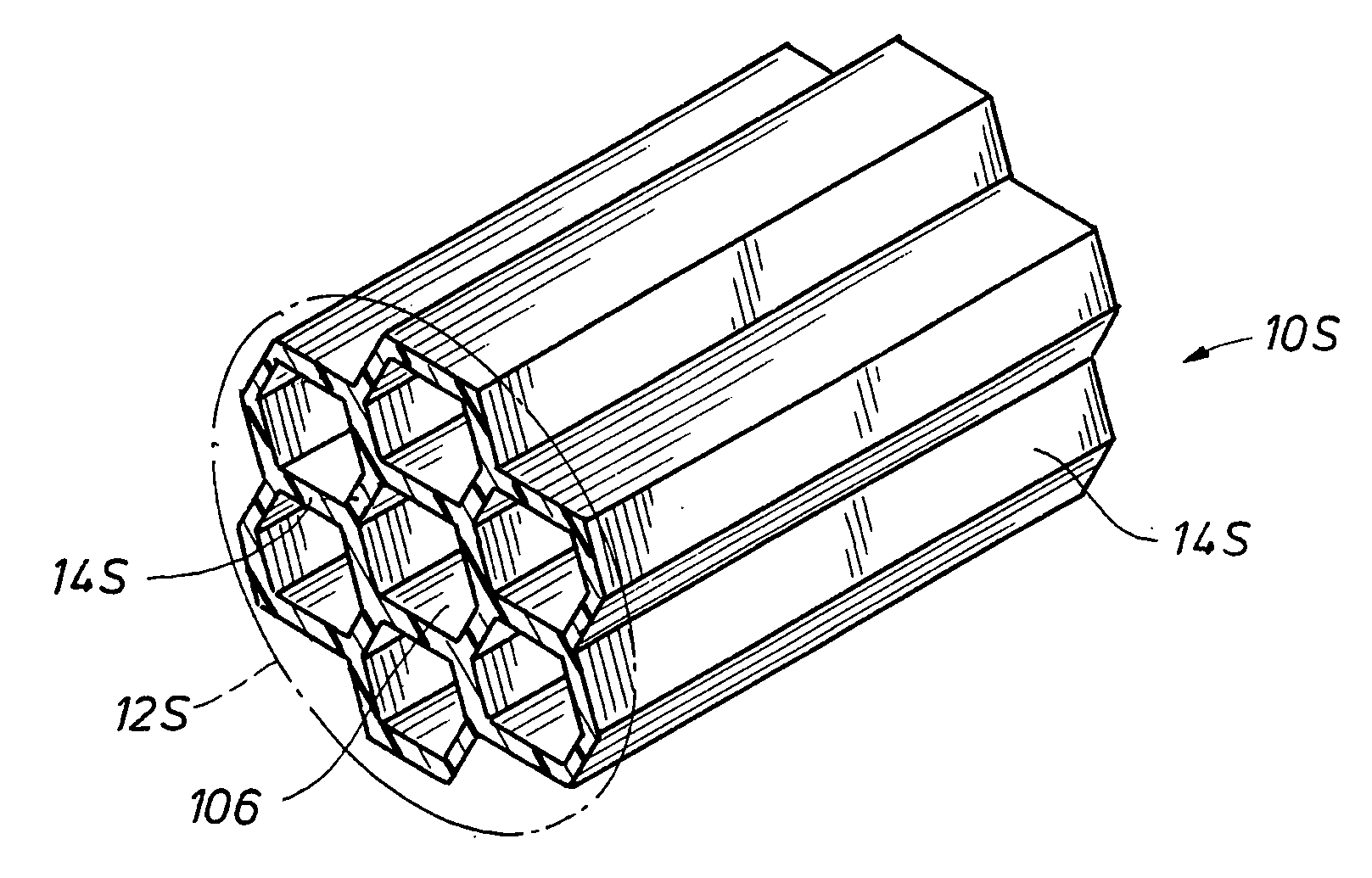 Multiple material piping component