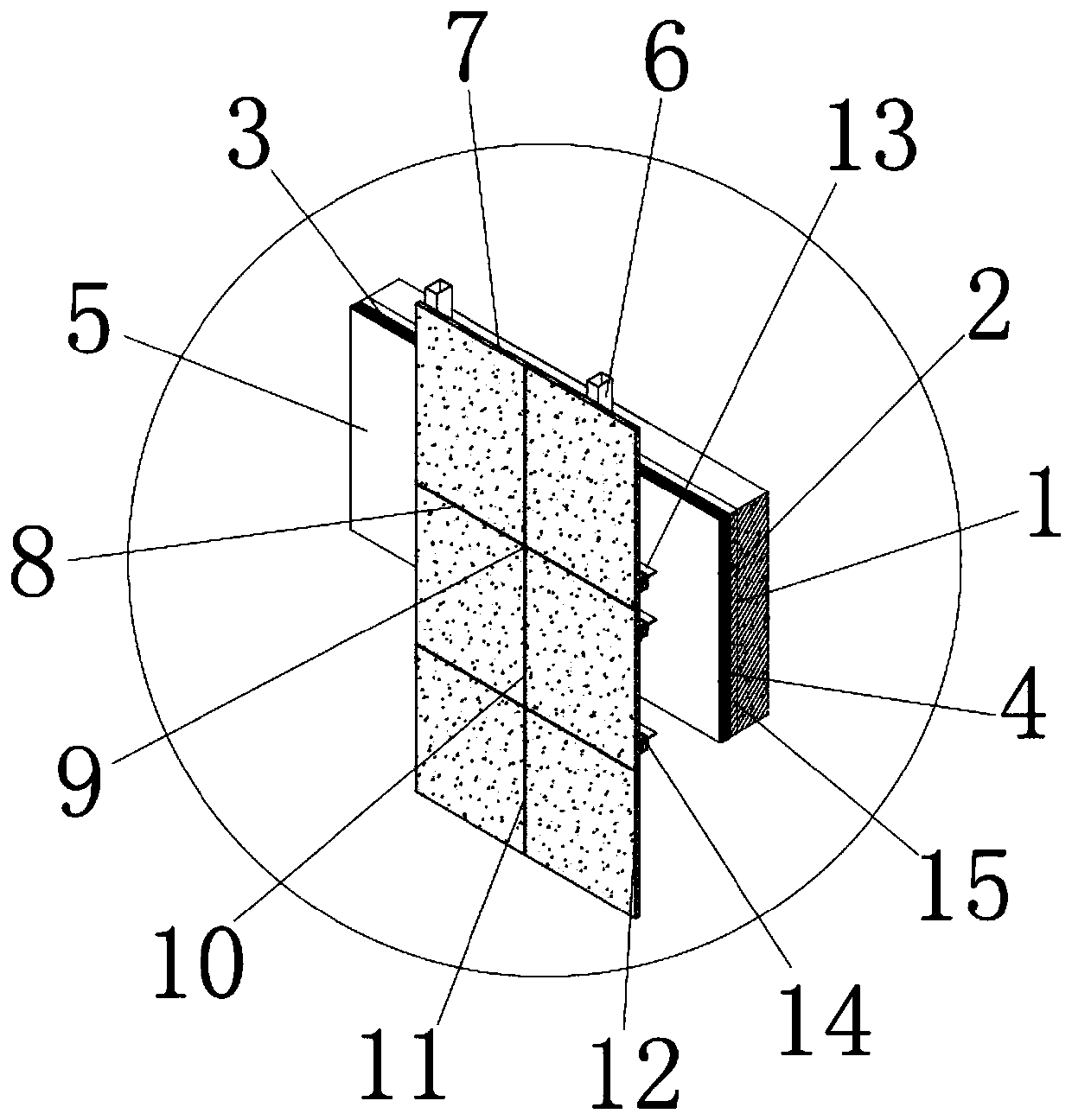 A new type of thermal insulation and fireproof integrated structure for building engineering