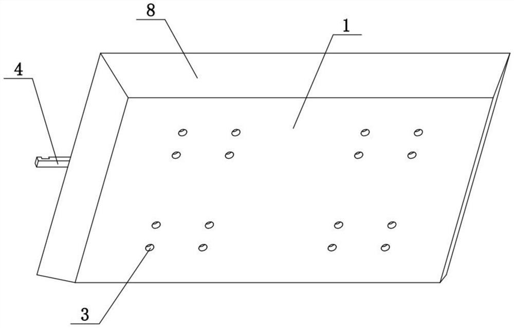 Inflatable rice seedling raising tray