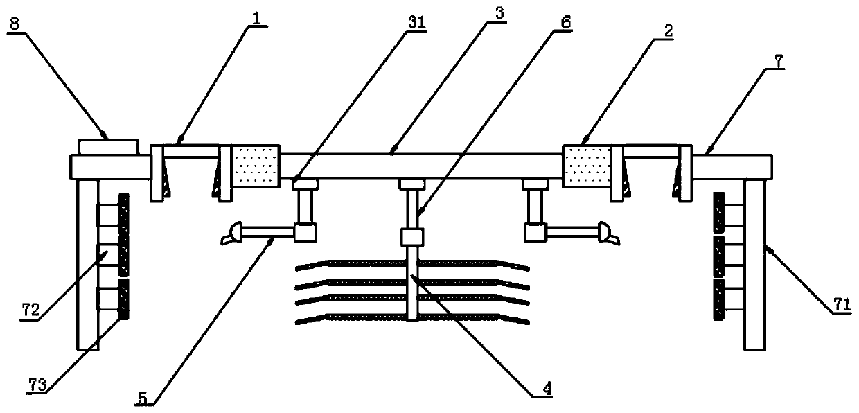 Novel paint scraping off device for paint production