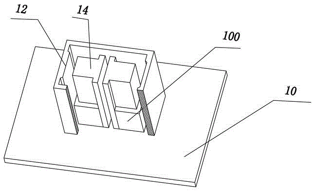 Block mold and method for pressing and forming blocks by using same