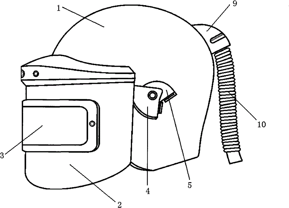 Light explosive ordnance disposal helmet
