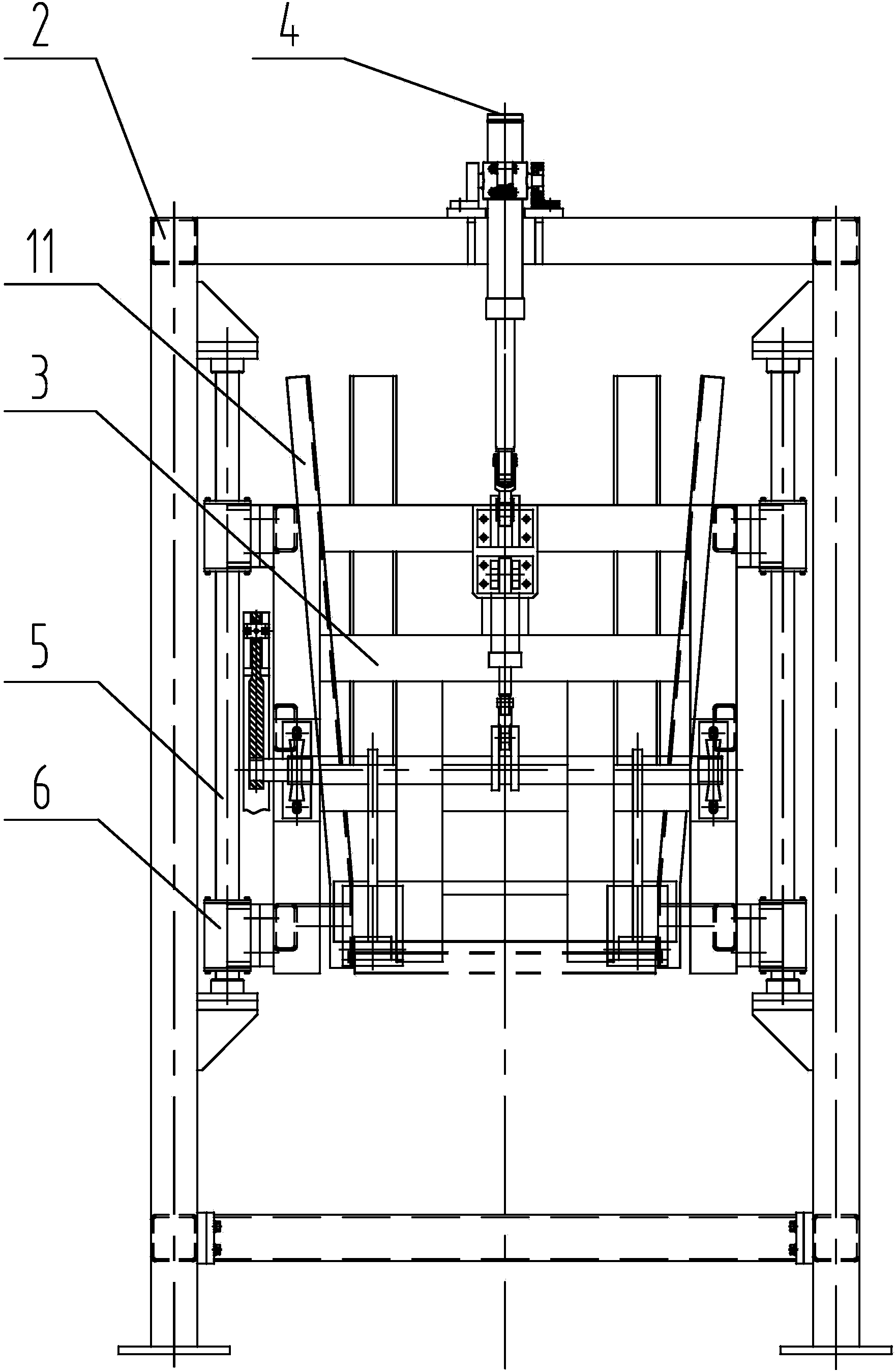 Medium partition plate bin