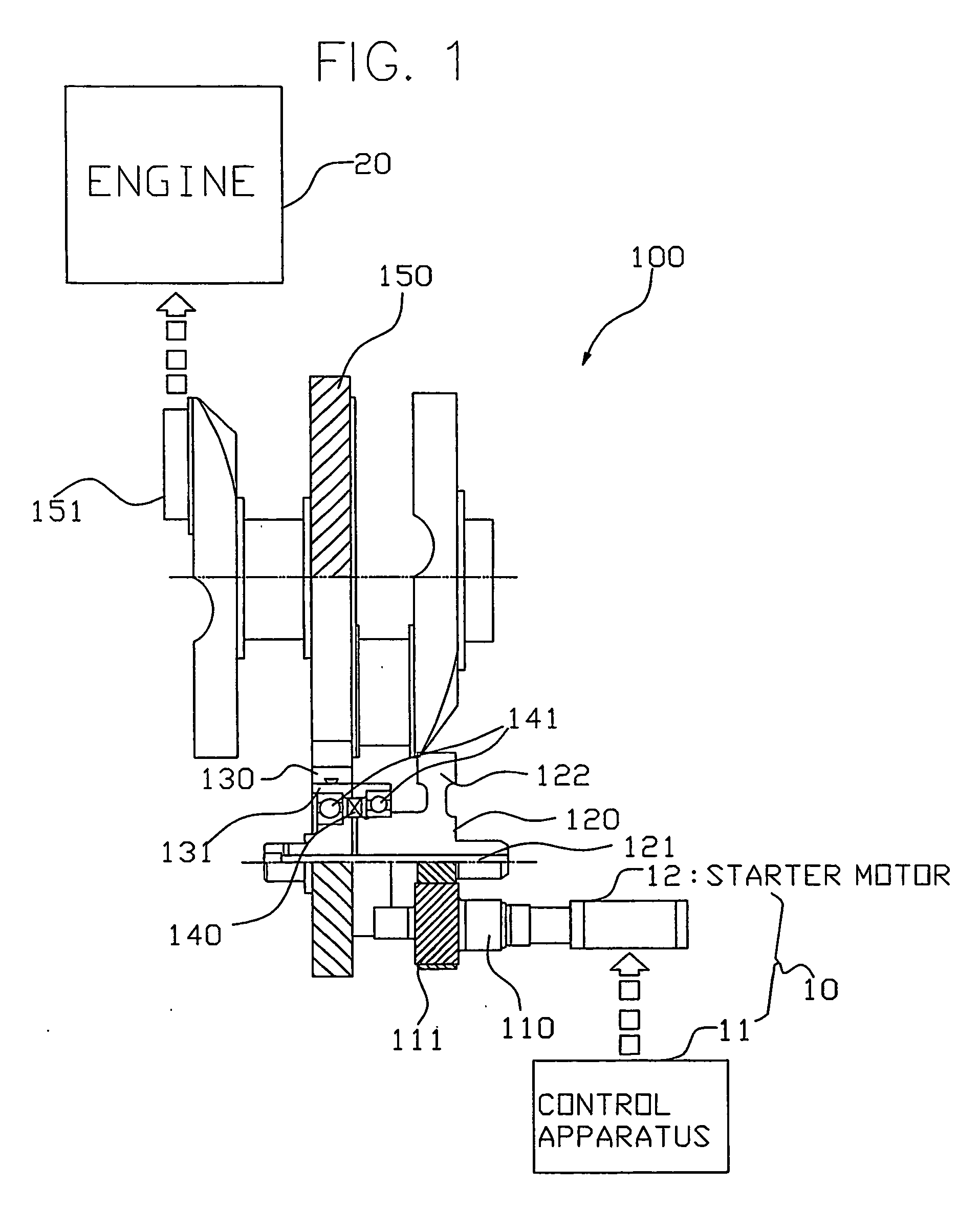 Engine starting apparatus and method
