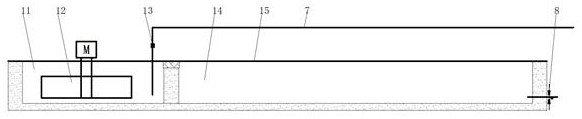 Underground high-sulfur mine air outlet shaft sulfur dioxide treatment method and device