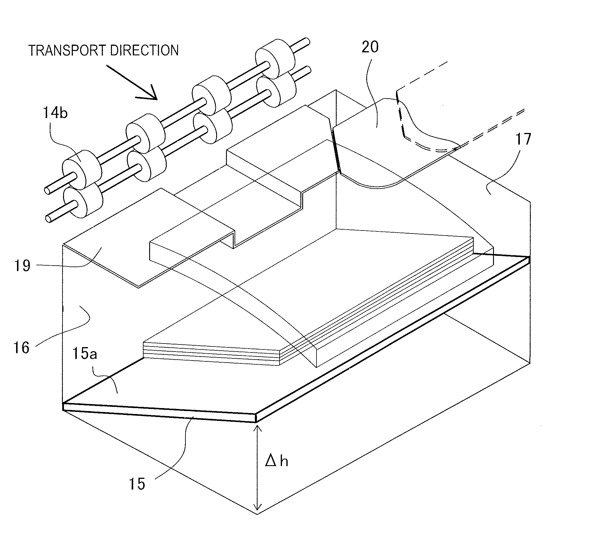 Sheet storage apparatus and image formation system using the apparatus