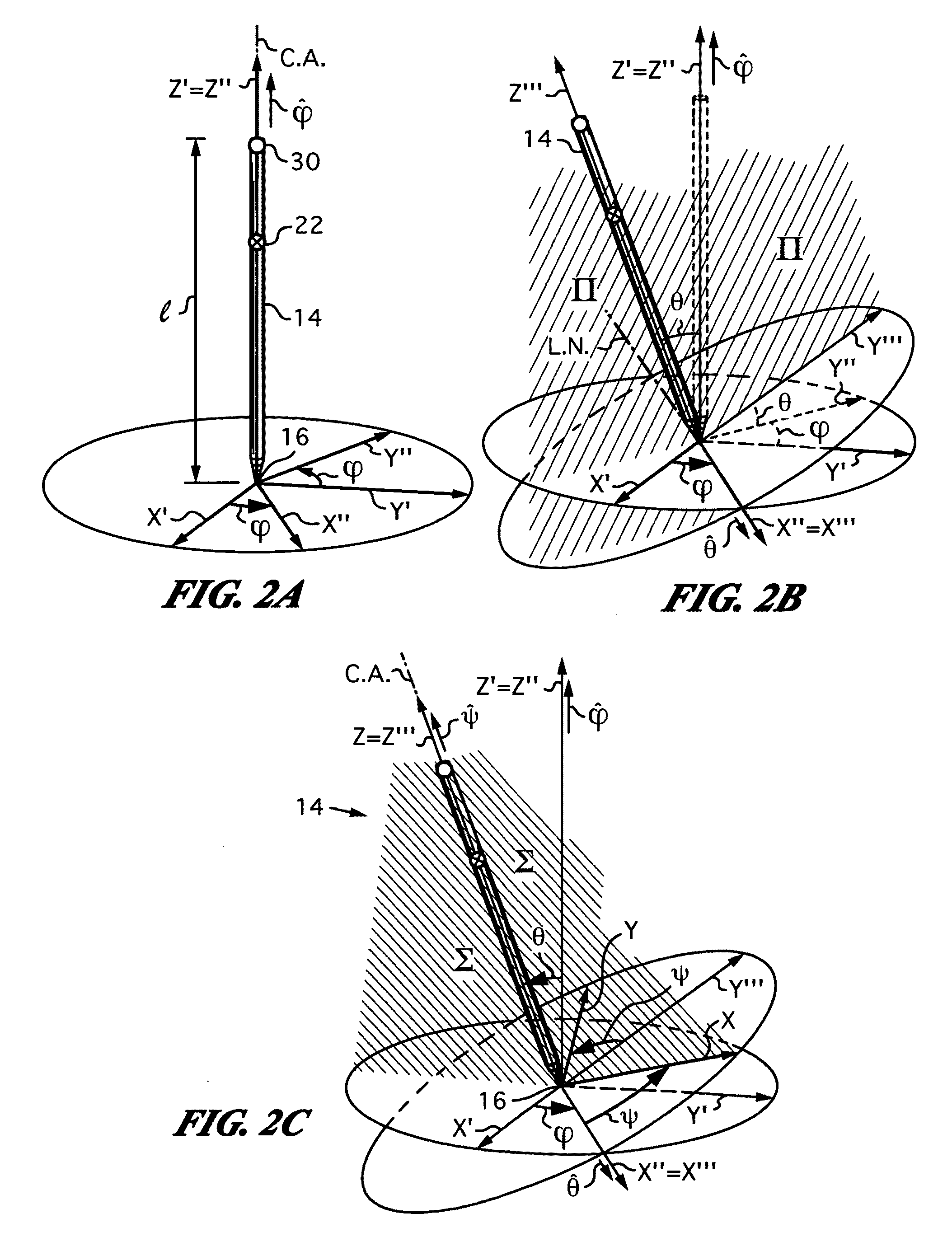 Apparatus and method for determining an absolute pose of a manipulated object in a real three-dimensional environment with invariant features