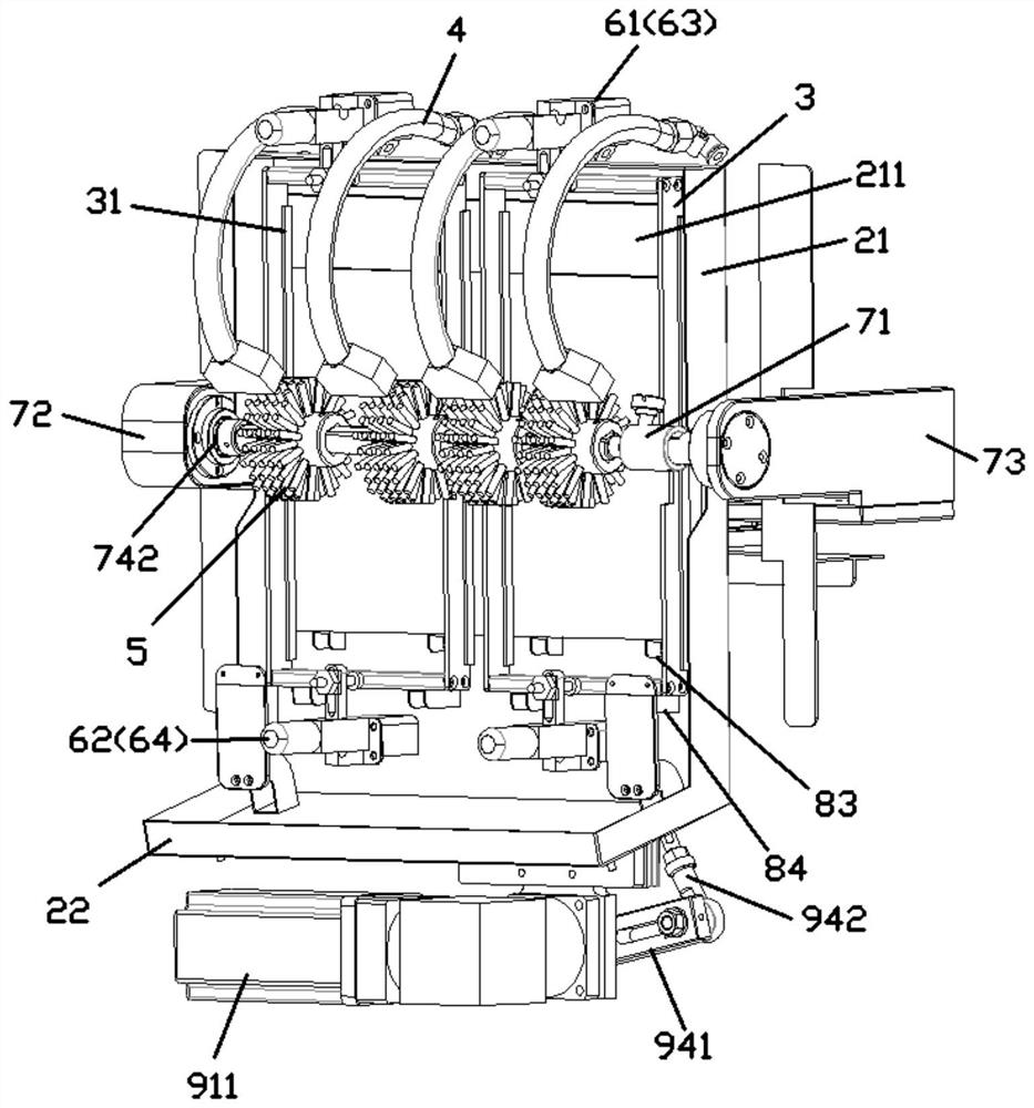 Vertical washing-resistant instrument