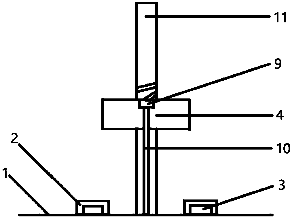 Thoracic and abdominal cavity drainage tube fixing device