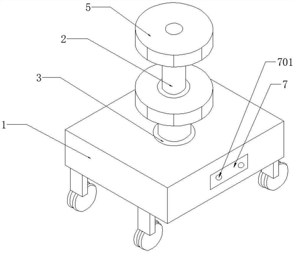 Automobile spare part containing equipment