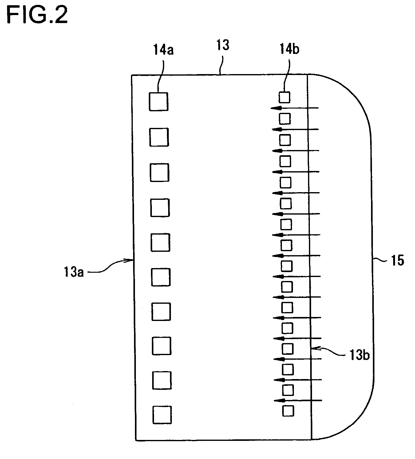 Manufacturing method of semiconductor device, including differently spaced bump electrode arrays