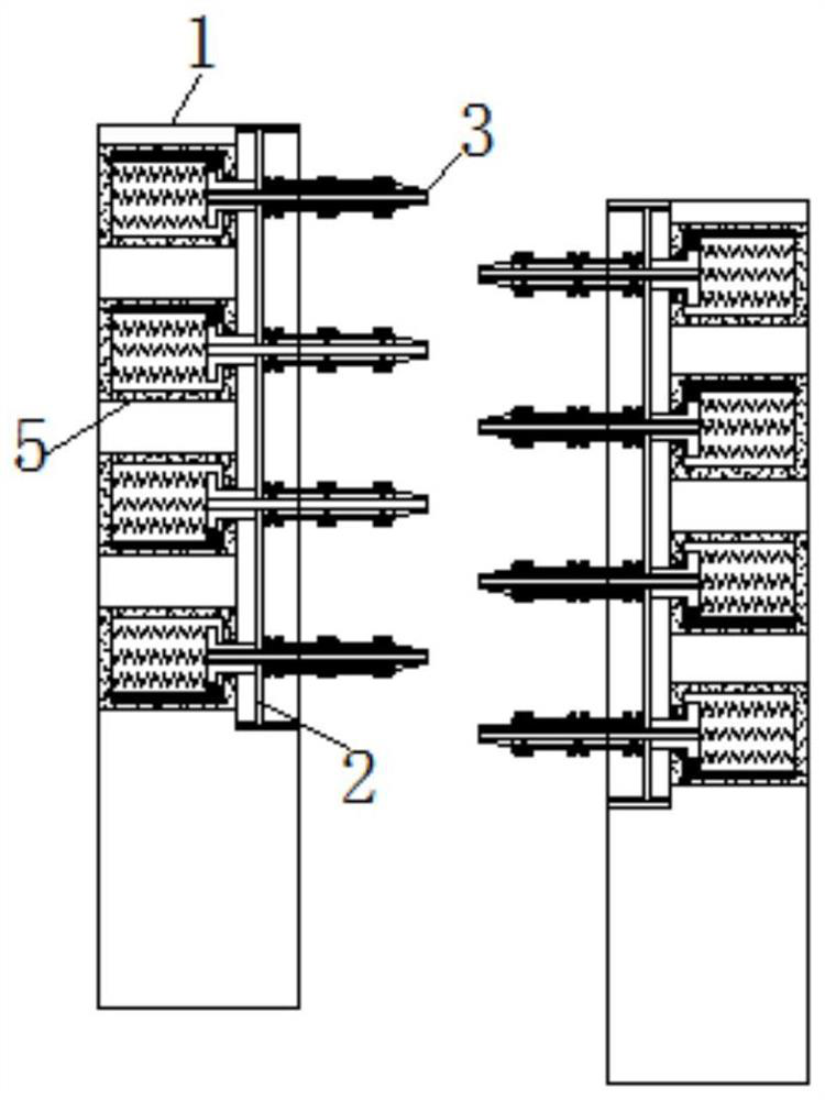 A clamping manufacturing equipment for reducing the compression deformation of the spectacle frame