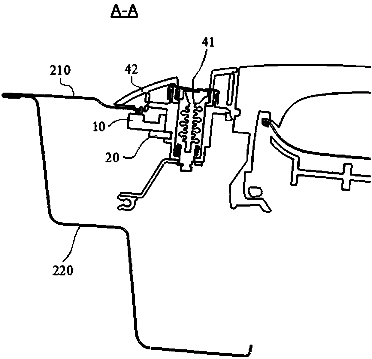 Vehicle door outer handle assembly and vehicle
